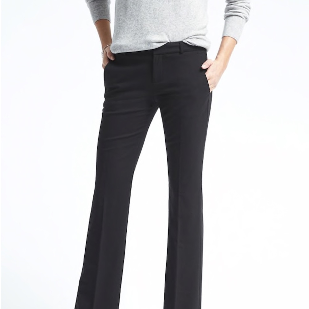 Banana republic size 2 Martin fit black pants 